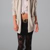 Nightcap Clothing Back Slit Lace Maxi Skirt in Black - Lyst