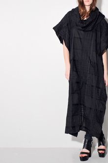Oak Baja Funnel Neck Maxi Poncho - Lyst