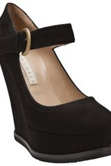 Pura Lopez Mary Jane Wedge