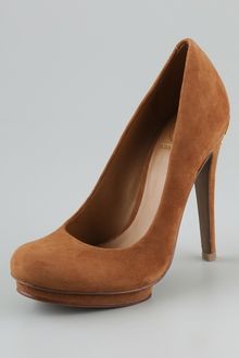 Tory Burch Jude Suede Platform Pumps - Lyst