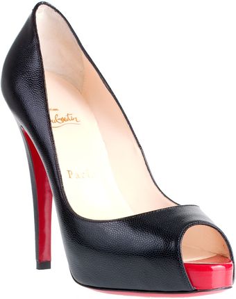 Christian Louboutin Very Privé 120 Calf Pump - Lyst