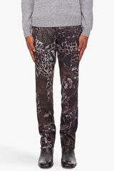 Paul Smith Leopard Print Trousers