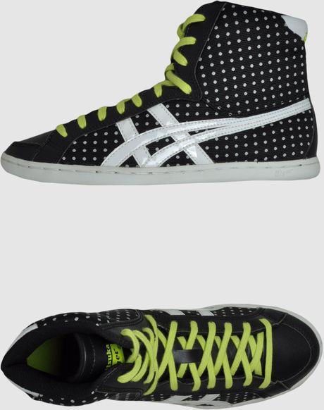 Onitsuka Tiger High-top Sneaker in Black | Lyst