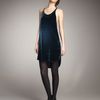 Theory Crushed Velvet Slipdress in Blue (navy) - Lyst