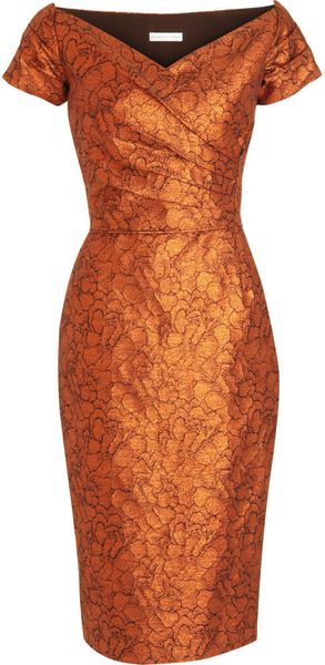 Barbara Tfank Gathered Slim Dress - Lyst