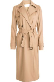 Chloé Double Breasted Trench Coat - Lyst