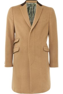 Etro Wool-blend Coat - Lyst
