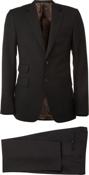 Gucci Slim Fit Two Button Suit - Lyst