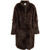 Mm6 X Opening Ceremony Faux Fur Coat in Brown - Lyst