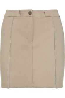 T By Alexander Wang Zipped-back Stretch-jersey Mini Skirt - Lyst