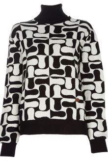 Valentino Vintage Patterned Sweater - Lyst
