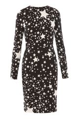 Dolce & Gabbana Multi-star Print Dress