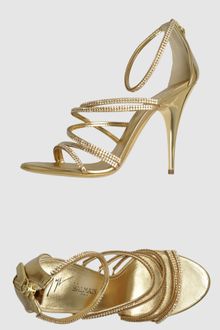 Giuseppe Zanotti x Balmain High-heeled Sandals - Lyst