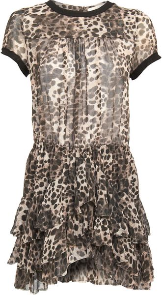 Isabel Marant Leopard Print Dress in Animal (leopard) - Lyst