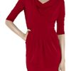 Paul & Joe Sister Andromed Cowlneck Jersey Dress in Red - Lyst