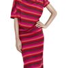 Vivienne Westwood Anglomania New Drape Jersey Dress in Red (pink) - Lyst