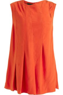 Jil Sander Navy Paneled Top - Lyst