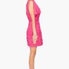 Matthew Williamson Shredded Chiffon Dress in Pink - Lyst