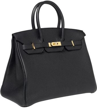 Hermes 35cm Birkin Black Togo With Ghw - Lyst