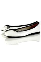 Topshop White Ostrich Effect Pumps By Jane Winkworth For French Sole