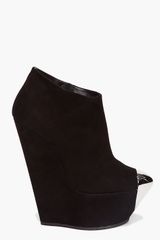 Giuseppe Zanotti Steel Toe Wedge Boots