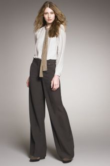 Chloé High-waist Wide-leg Pants - Lyst