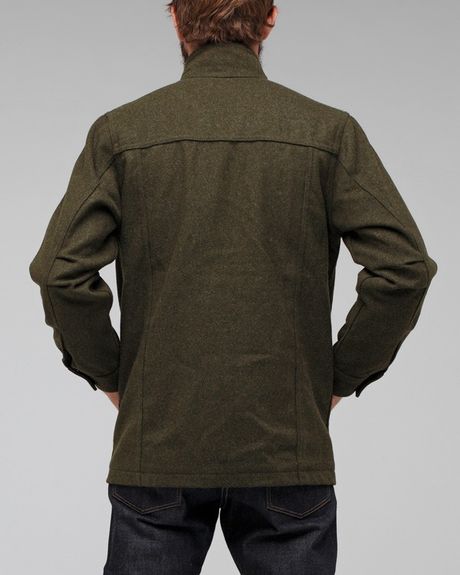 Filson Greenwood Wool Jacket in Green for Men (forest) | Lyst