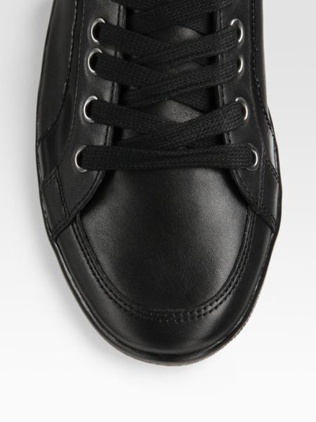 prada black high tops