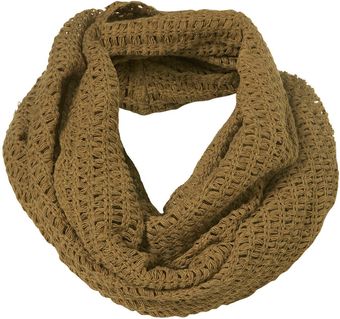 Topman Mustard Gauze Snood Scarf - Lyst