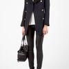Vivienne Westwood Anglomania Navy Mangano Wool Pea Coat in Blue (navy) - Lyst