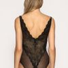 Asos Collection Asos Boudoir Lace and Mesh Body in Black - Lyst