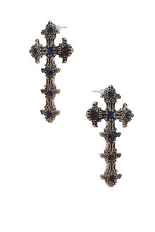ASOS Collection Asos Filigree Cross Stud Earrings - Lyst