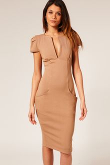 ASOS Collection Asos Ponti Pencil Dress with Pockets - Lyst