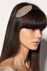 ASOS Collection Asos Copper Beaded Leaf Headband