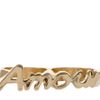 Asos Collection Asos Double Finger Amour Ring in Gold - Lyst