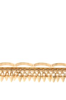 ASOS Collection Asos Knuckleduster Ring with Hanging Spikes - Lyst