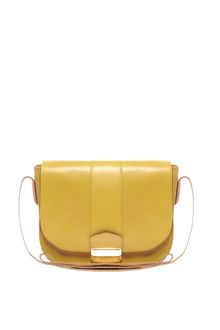 ASOS Collection Asos Leather Flat Lock Shoulder Bag - Lyst