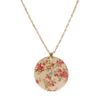 Asos Collection Asos Painted Wooden Disc Necklace in Multicolor (multi) - Lyst