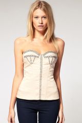 ASOS Collection Asos Studded Multi Stitch Corset