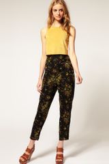 ASOS Collection Asos Floral Peg Trousers