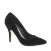 Asos Asos Shimmy Pointed Court Shoe in Black - Lyst