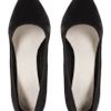 Asos Asos Shimmy Pointed Court Shoe in Black - Lyst