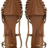 Asos Asos Mex Leather Woven Flat Shoe in Brown (tan) - Lyst