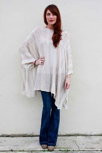 Goddis Parker Beach Pearl Poncho - Lyst