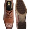 H By Hudson Ellington Brogue Shoes in Brown for Men (tan) - Lyst
