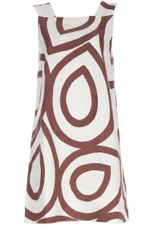 Roberto Musso Printed Shift Dress - Lyst