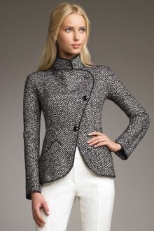 Armani Decon Tweed Jacket - Lyst