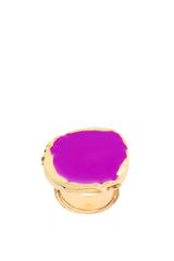 ASOS Collection Asos Enamelled Ring with Metal Surround