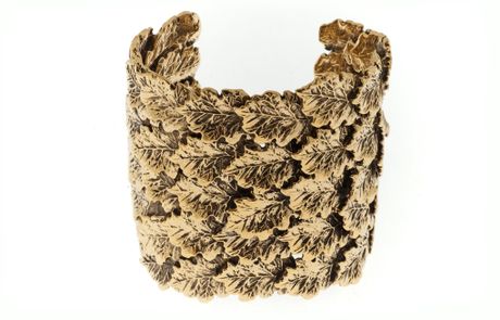 Aurelie Bidermann Autumn Cuff in Gold - Lyst