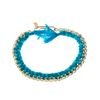 Aurelie Bidermann Do Brasil Bracelet 4 Mm in Blue (gold) - Lyst